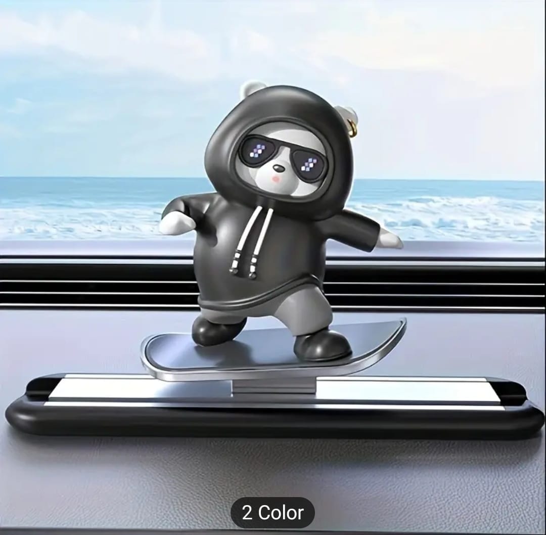 Car Dashboard   Bear Sliding Cute Auto