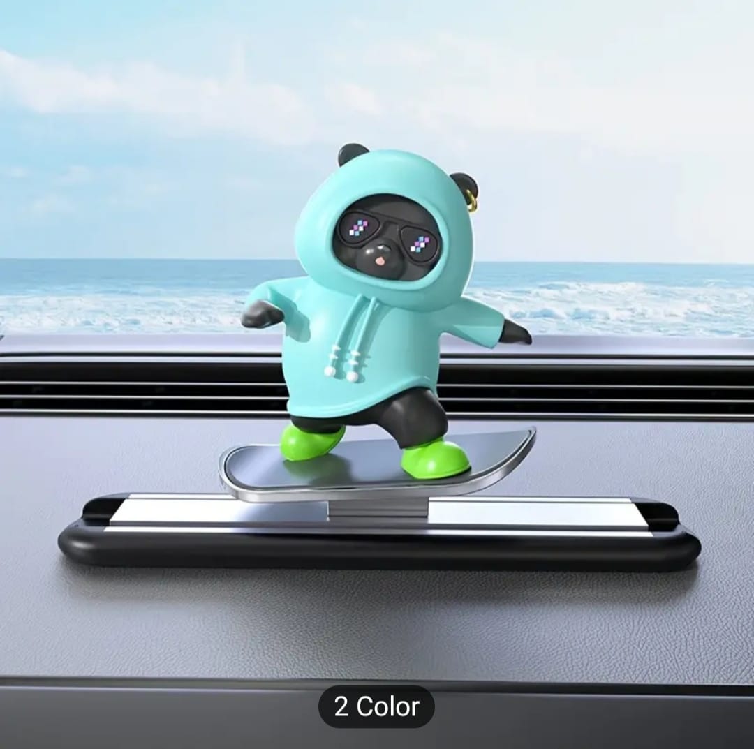 Car Dashboard   Bear Sliding Cute Auto