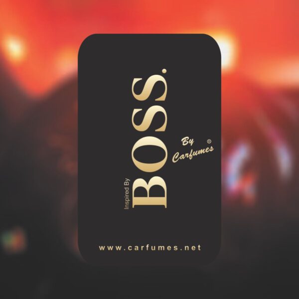 Boss Perfume Scented Card