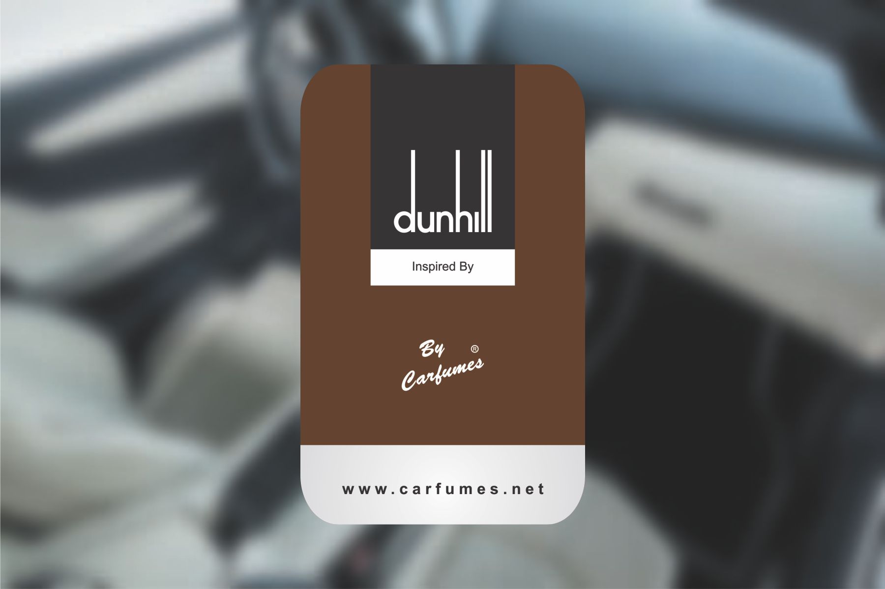 Dunhill Perfume Scented Card-Brown - carfumes